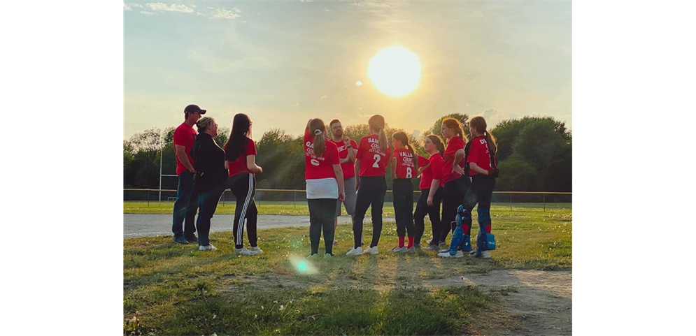 Pep Talk at Sunset